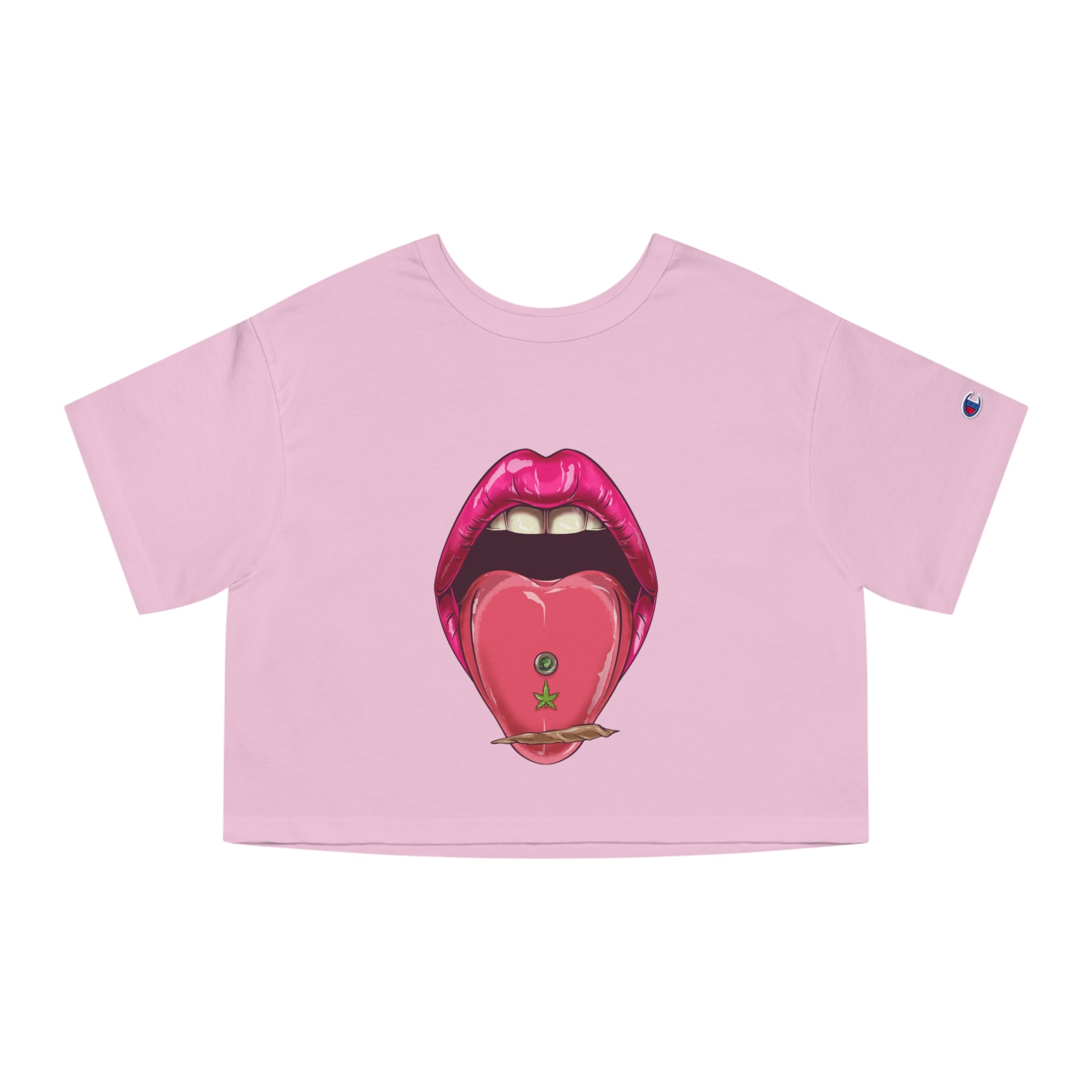 Cheeba Lips Crop Top – Bold 420 Stoner Fashion | Cheeba Wear - Cheeba Wear