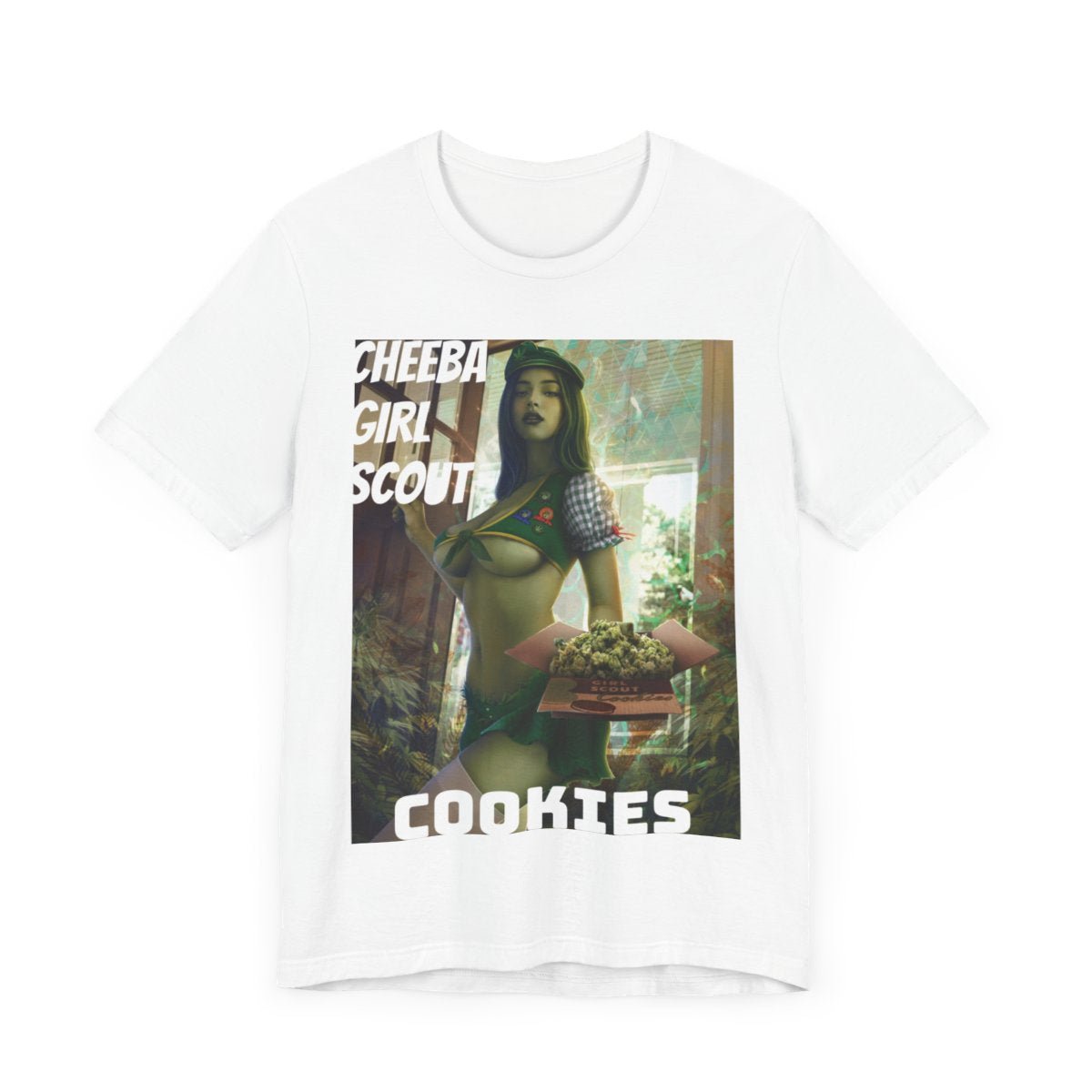 Men’s Cheeba Girl Scout Cookies 420 T-Shirt – Stoner Weed Tee | Cheeba Wear - Cheeba Wear
