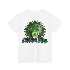 Cheeba Girl Orange Kush 420 T-Shirt – Stoner Weed Graphic Tee | Cheeba Wear - Cheeba Wear