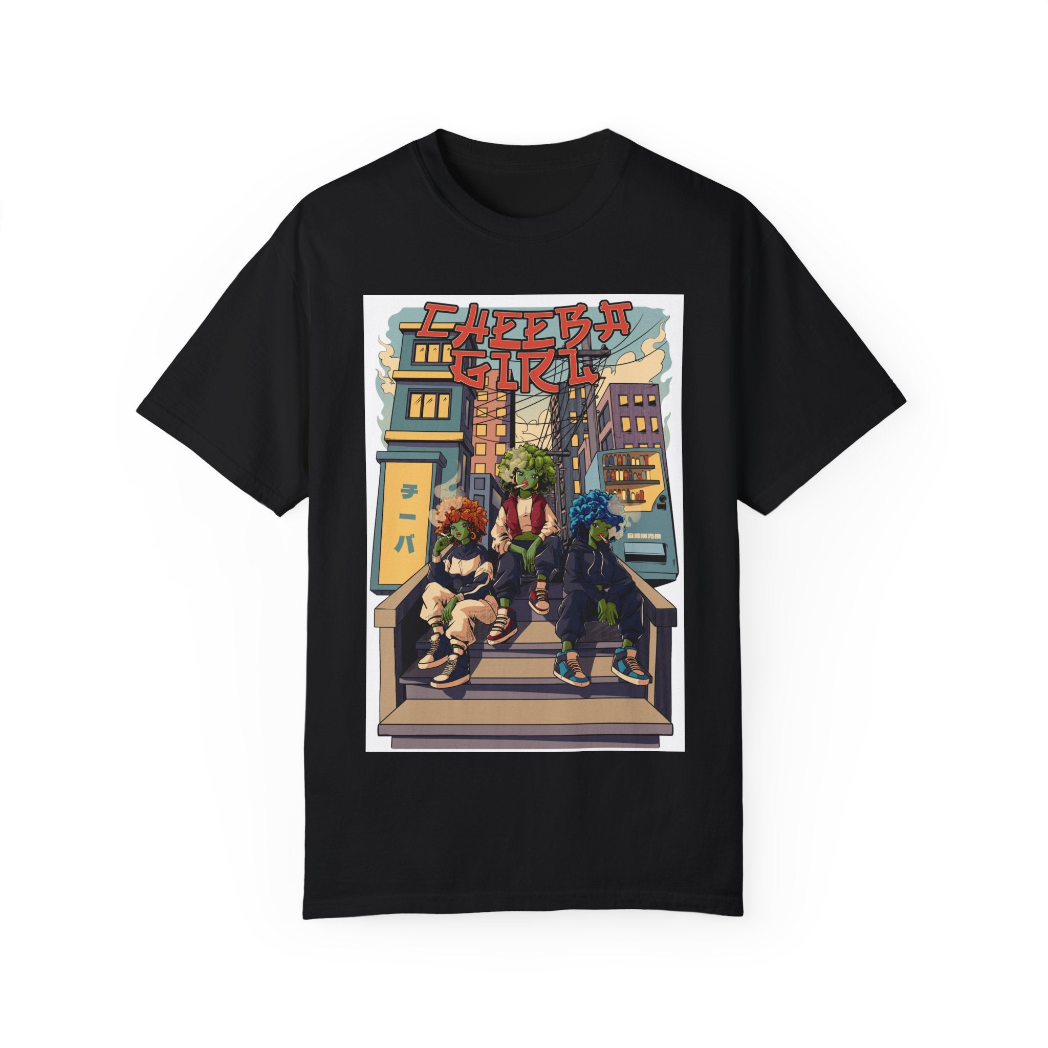 Anime Style Cheeba Girls T shirt - Cheeba Wear