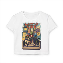 Cheeba Girls Anime Crop Top – 420 Cute Stoner Fashion - Cheeba Wear