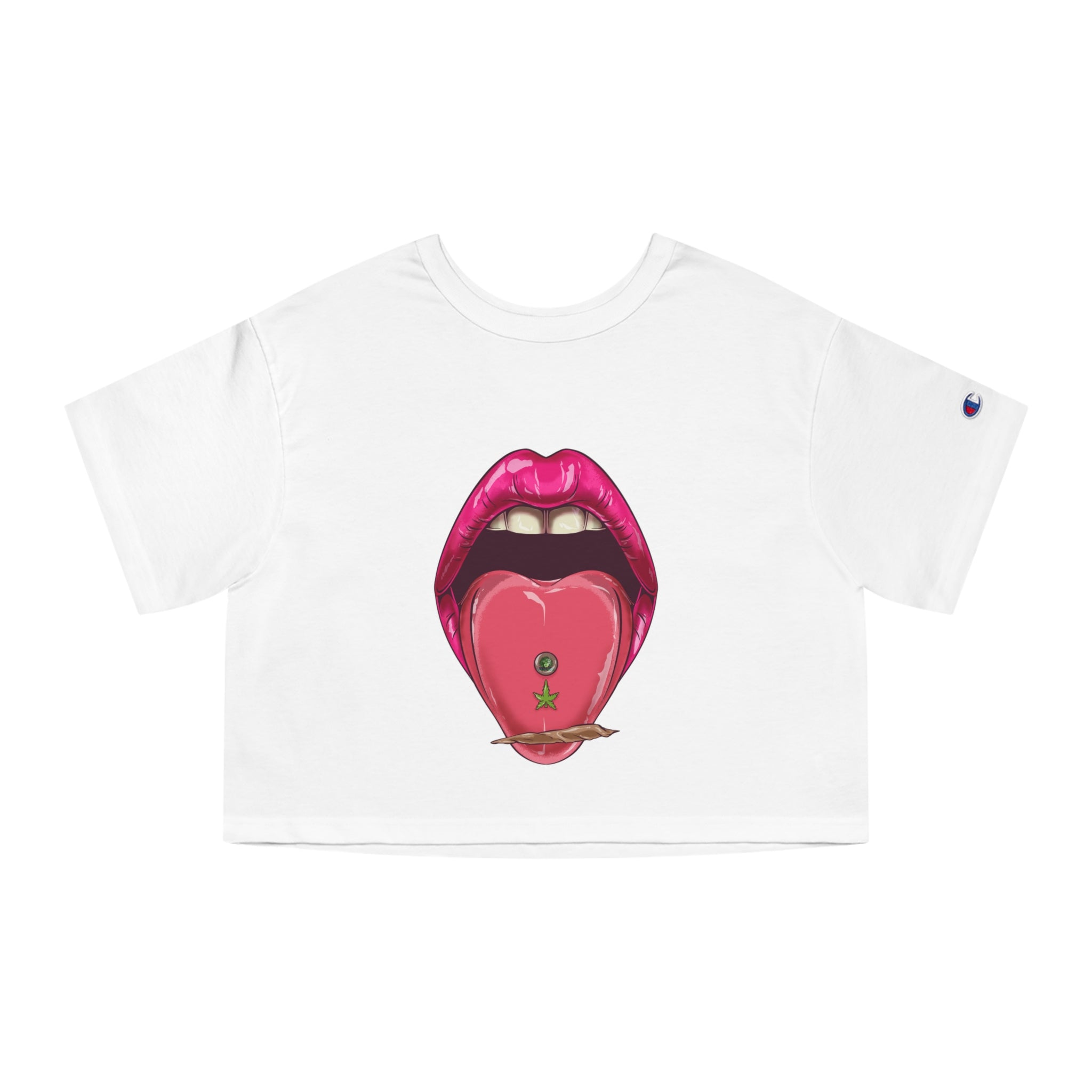 Cheeba Lips Crop Top – Bold 420 Stoner Fashion | Cheeba Wear - Cheeba Wear