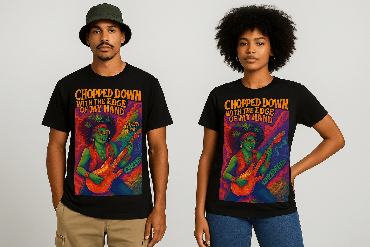 Cheeba Voodoo Child Psychedelic T-Shirt - Cheeba Wear