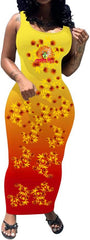 Cheeba Girl Sunrise Kush Sundress – Stoner Babe 420 Dress | Cheeba Wear - Cheeba Wear
