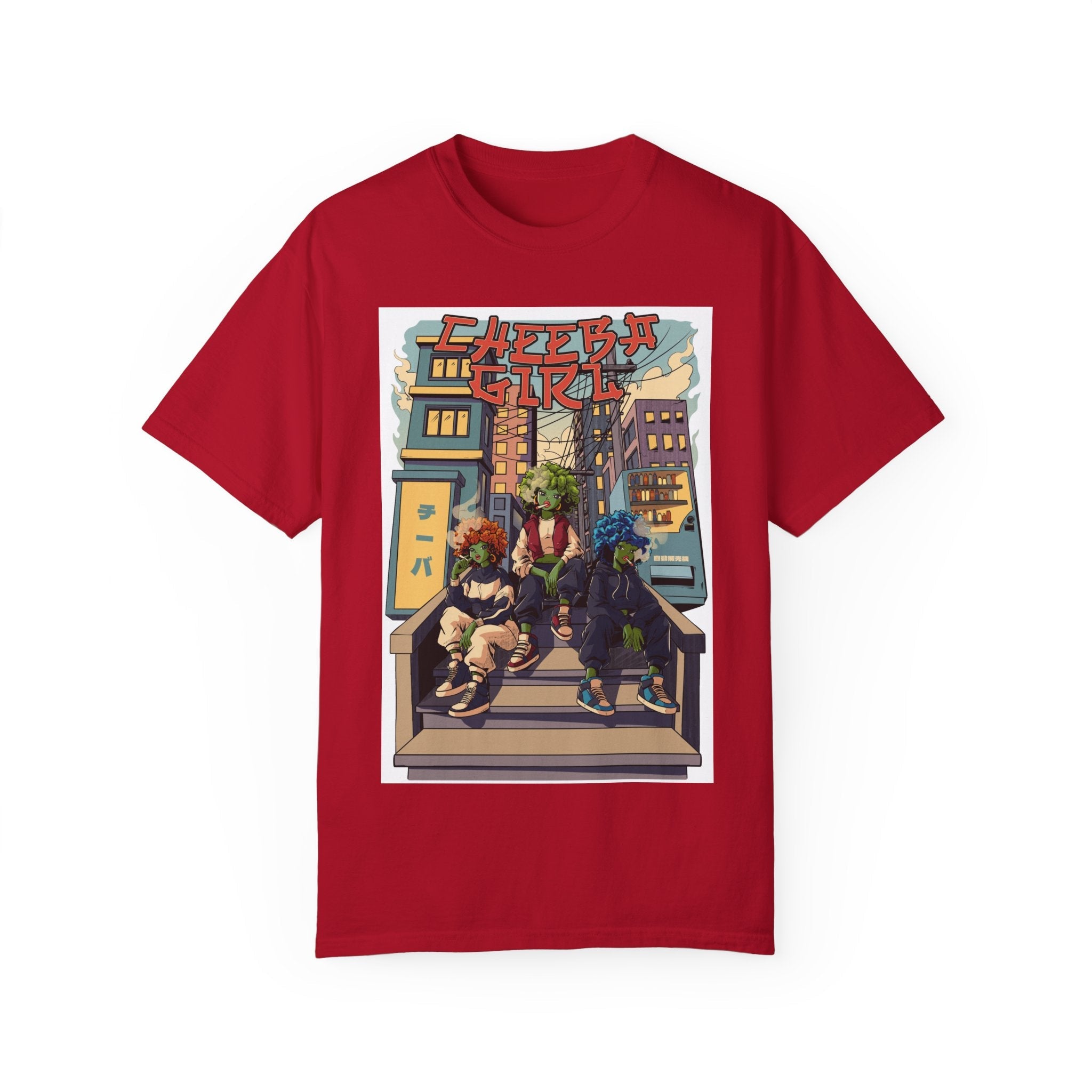Anime Style Cheeba Girls T shirt - Cheeba Wear